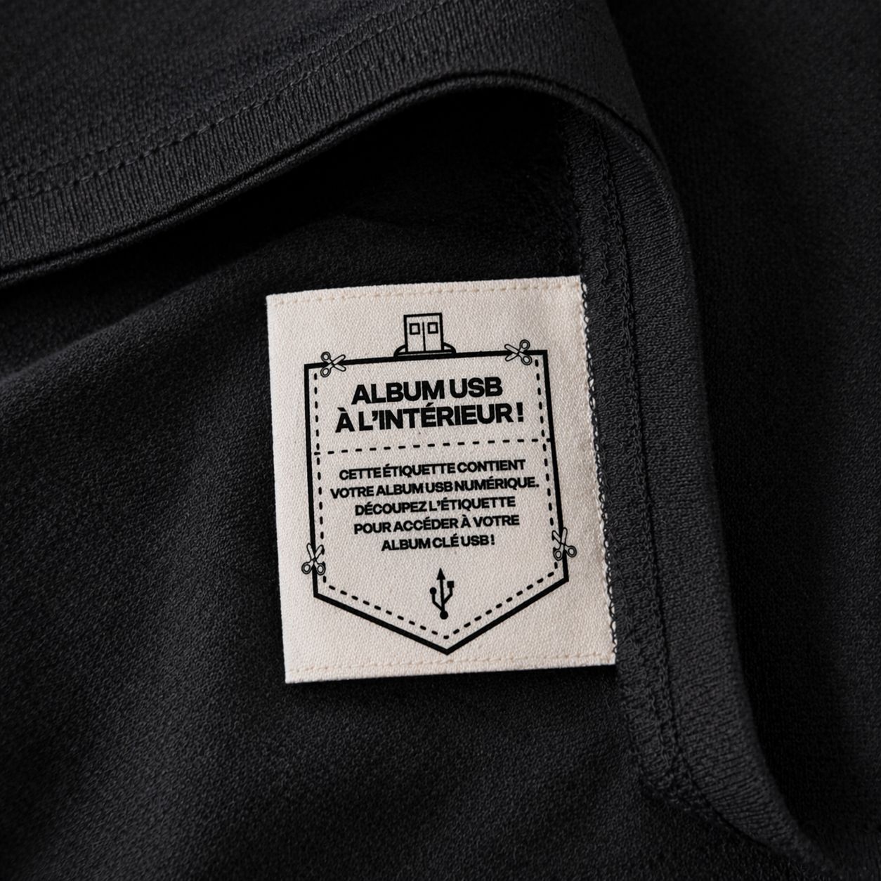 Tee shirt En Croix Records USB Intégré album (3 éditions)